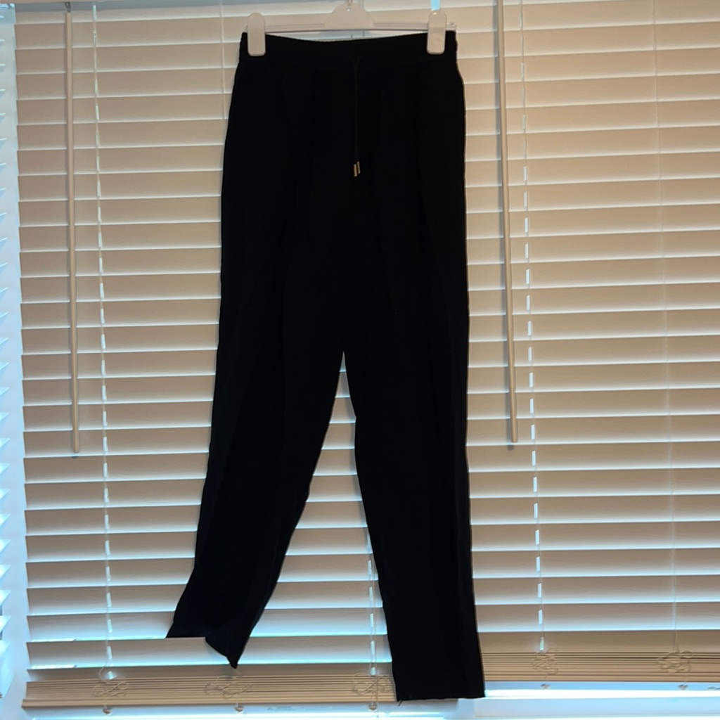 Black String Pants